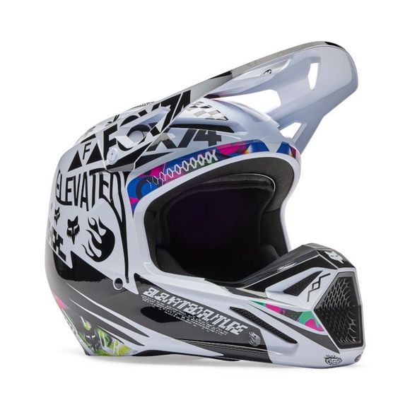Cross Fox Helmet V1 COSMO 2025 - White / Black ImageRef: FX6263