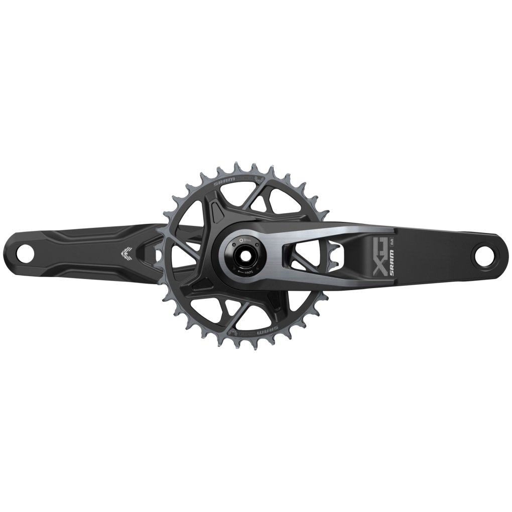 SRAM X0 Eagle V2 Crankset - T-Type | Wide | 1x12-speed | D1 - black