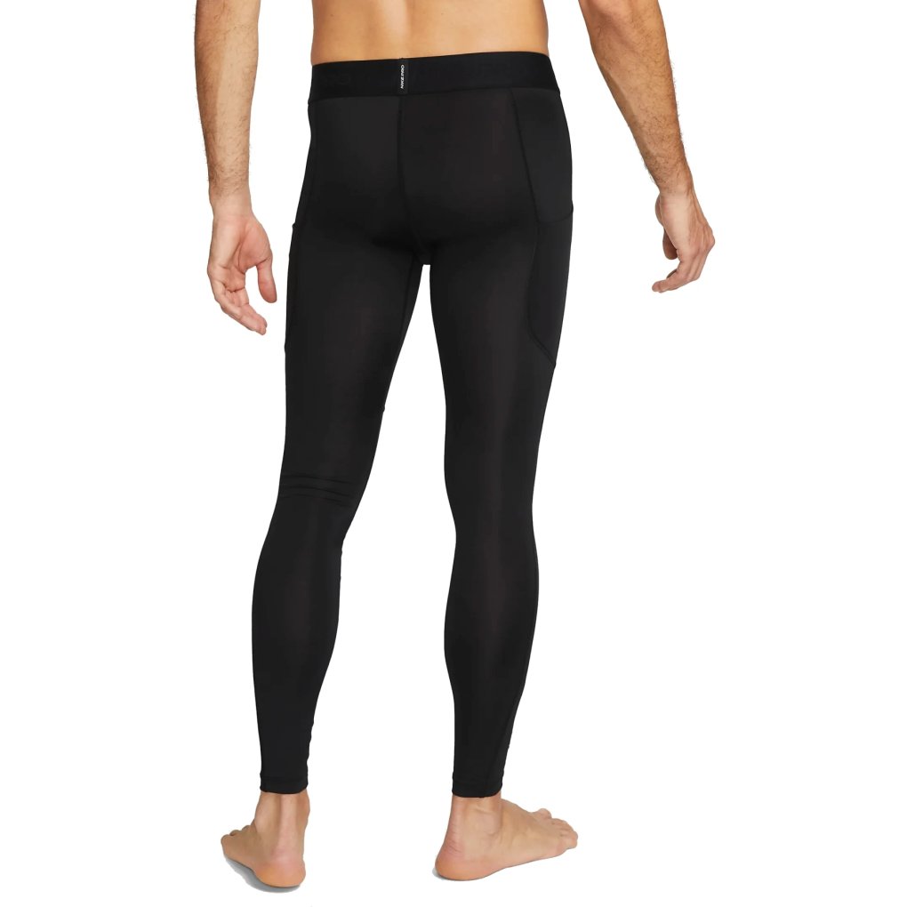 Nike Pro Dri-FIT Fitness-Tights Men - black/white FB7952-010