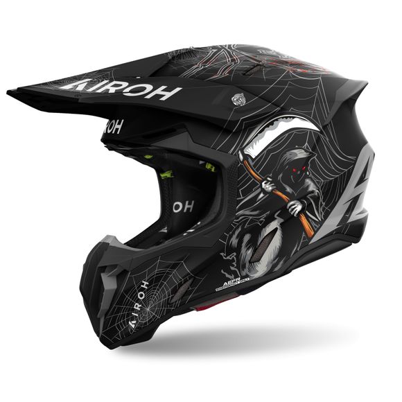 Casque cross Airoh TWIST 3 - ARCADE 2026 - Noir / BlancRef : AR1361