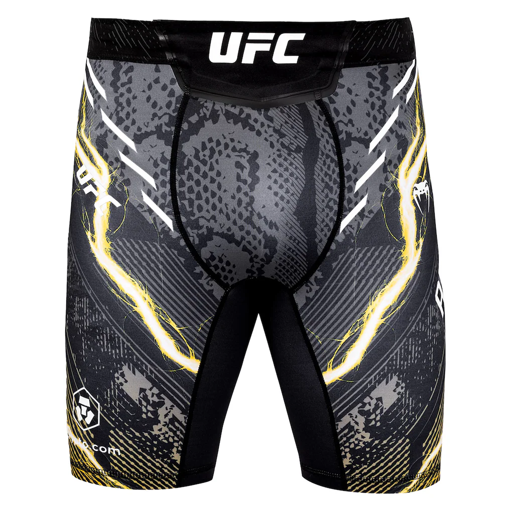 UFC Adrenaline Unrivaled by Venum Israel Adesanya Vale Tudo Short - Black/Gold