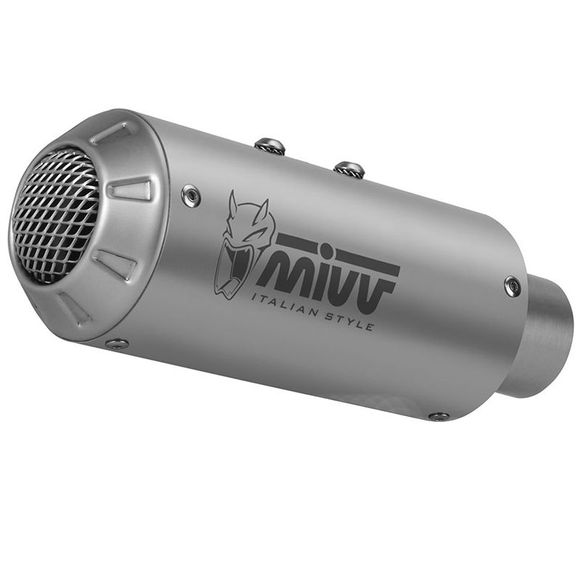 Mivv MK3 stainless steel silencerRef: 1096364003