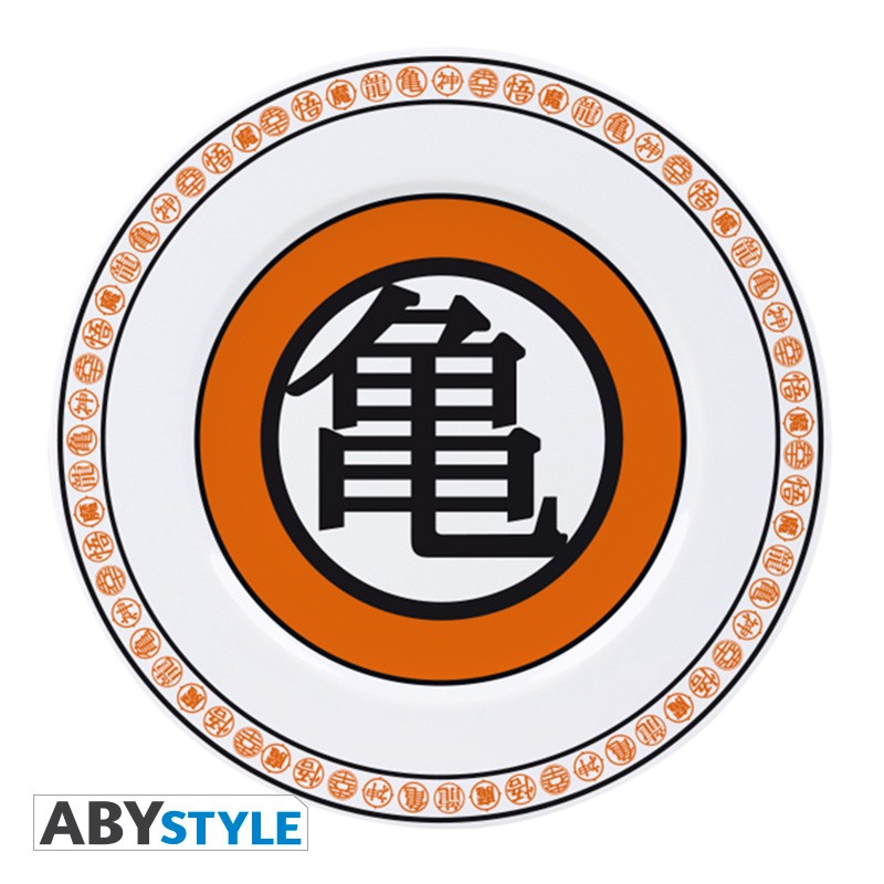 DRAGON BALL Z Set of 4 Plates Emblems
