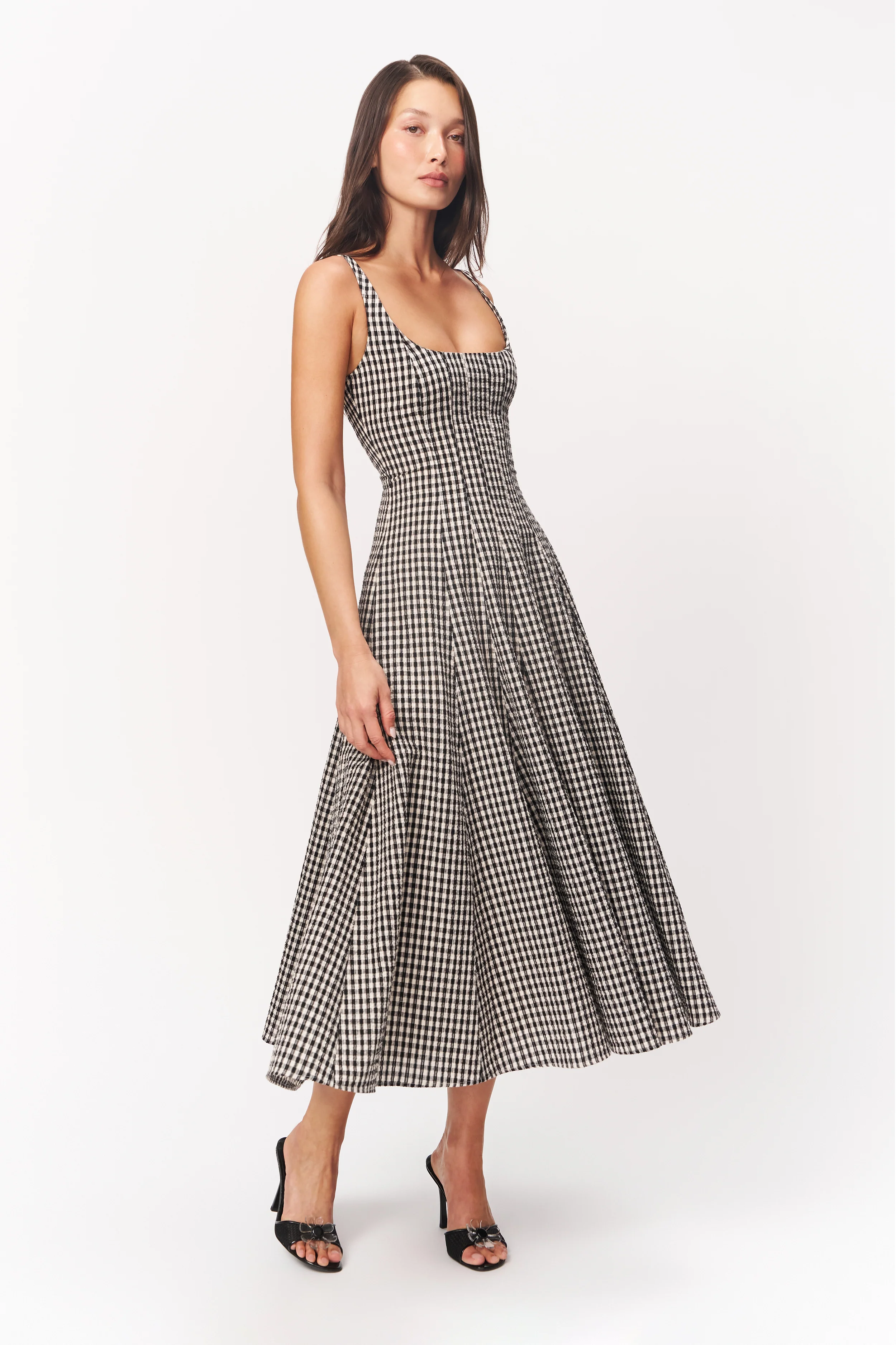 Leila Tank Gingham Dress