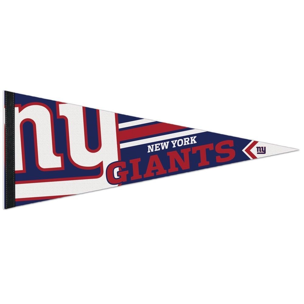 New York Giants Big Logo Premium Football NFL Pennant