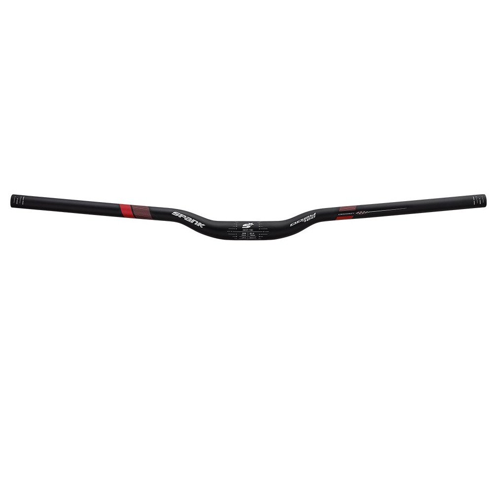 Spank Oozy LTD 780 VibroCore MTB Handlebar | 780mm - 31.8mm - black/red