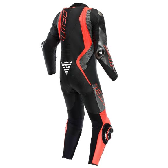 Dainese audax d-zip perf suit. 1 piece - black / redRef: Dn2135-Cbyfw