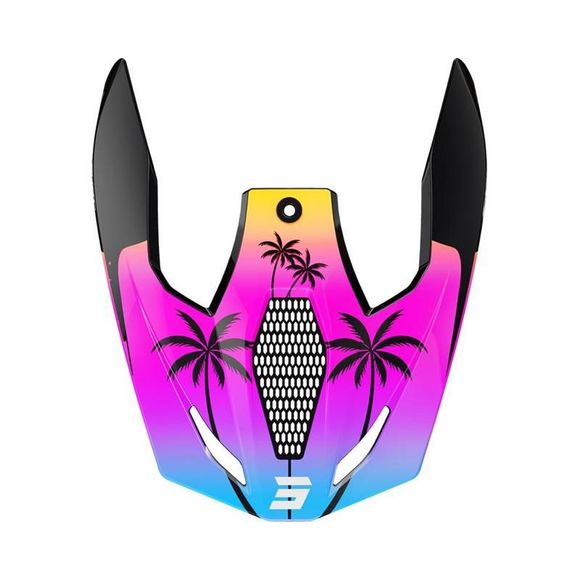 Tt Shot Furious Kid Visor - OrangeRef: SO3067 / A05-21OC-CK1-P01
