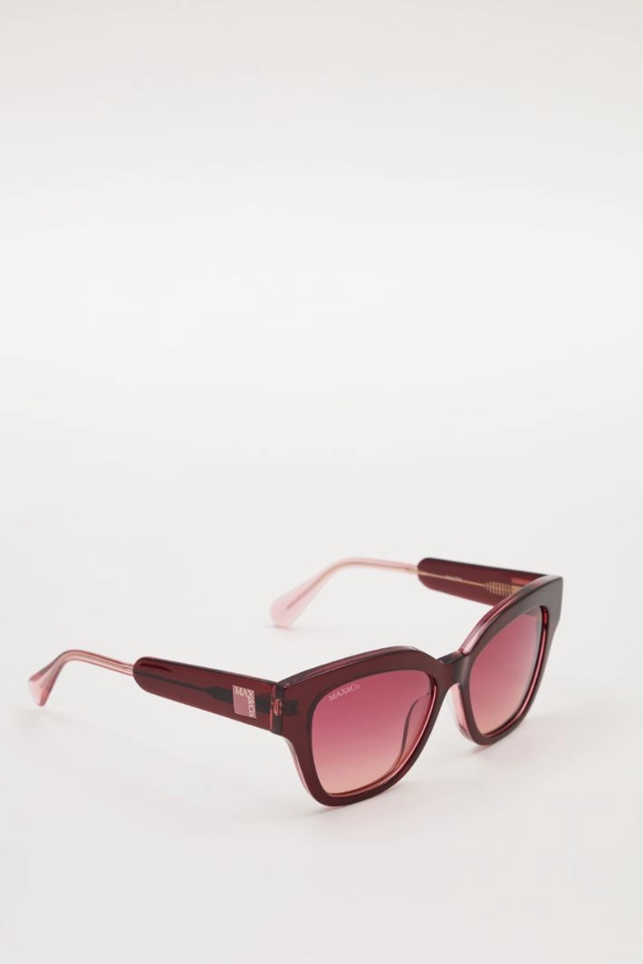 Butterfly sunglasses - RED BORDEAUX