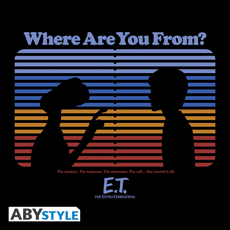 E.T. T-shirt Where are you from