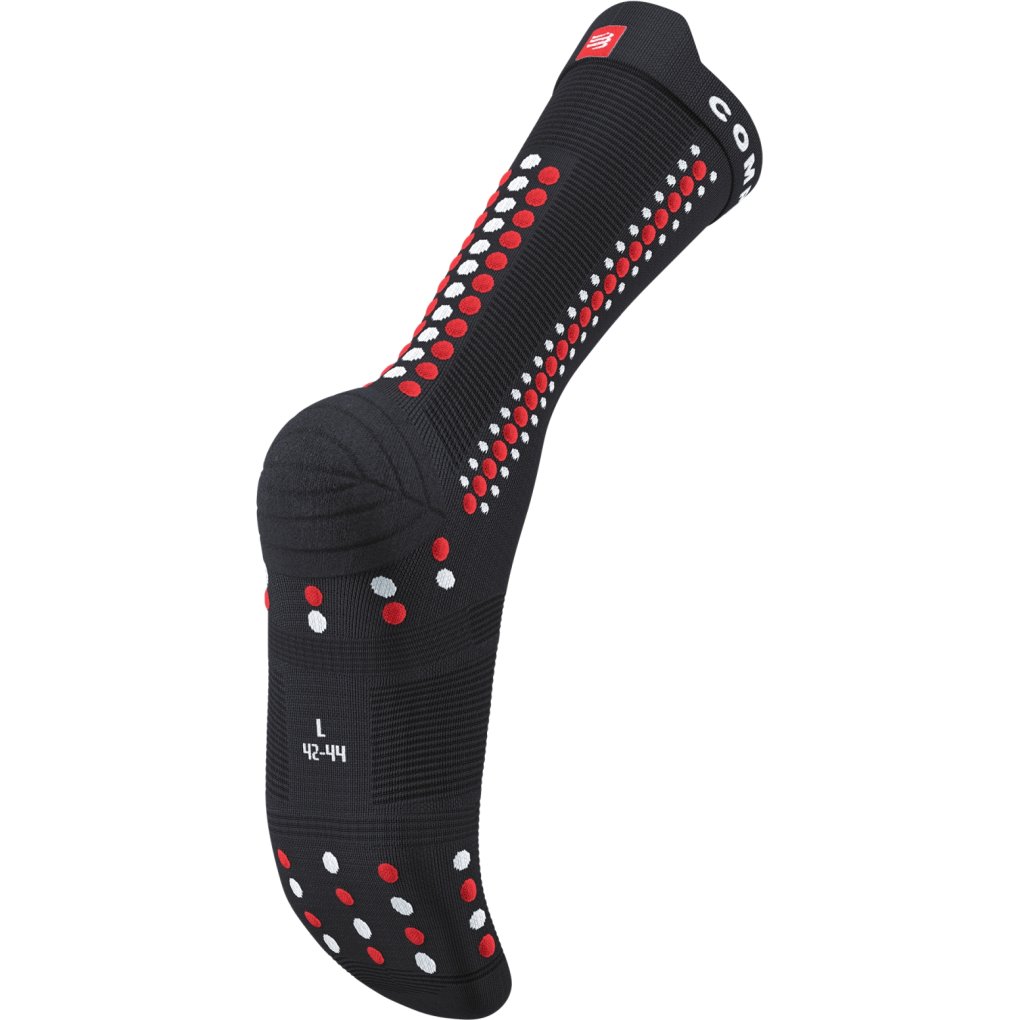 Compressport Pro Racing Compression Socks v4.0 Bike - black/red