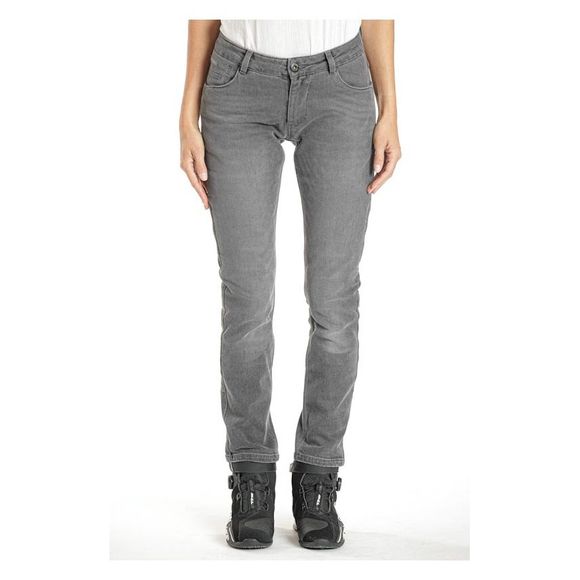 Jean Moto Ixon BILLIE - Slim - GrisRef : IX1621
