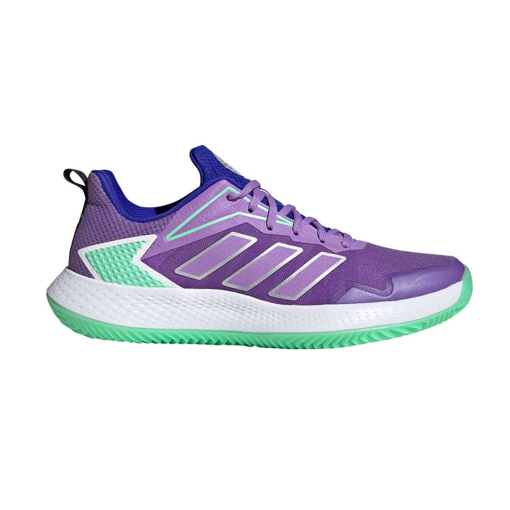 ADIDAS DEFIANT SPEED CLAY  PURPLE GREEN WOMENS HQ8465