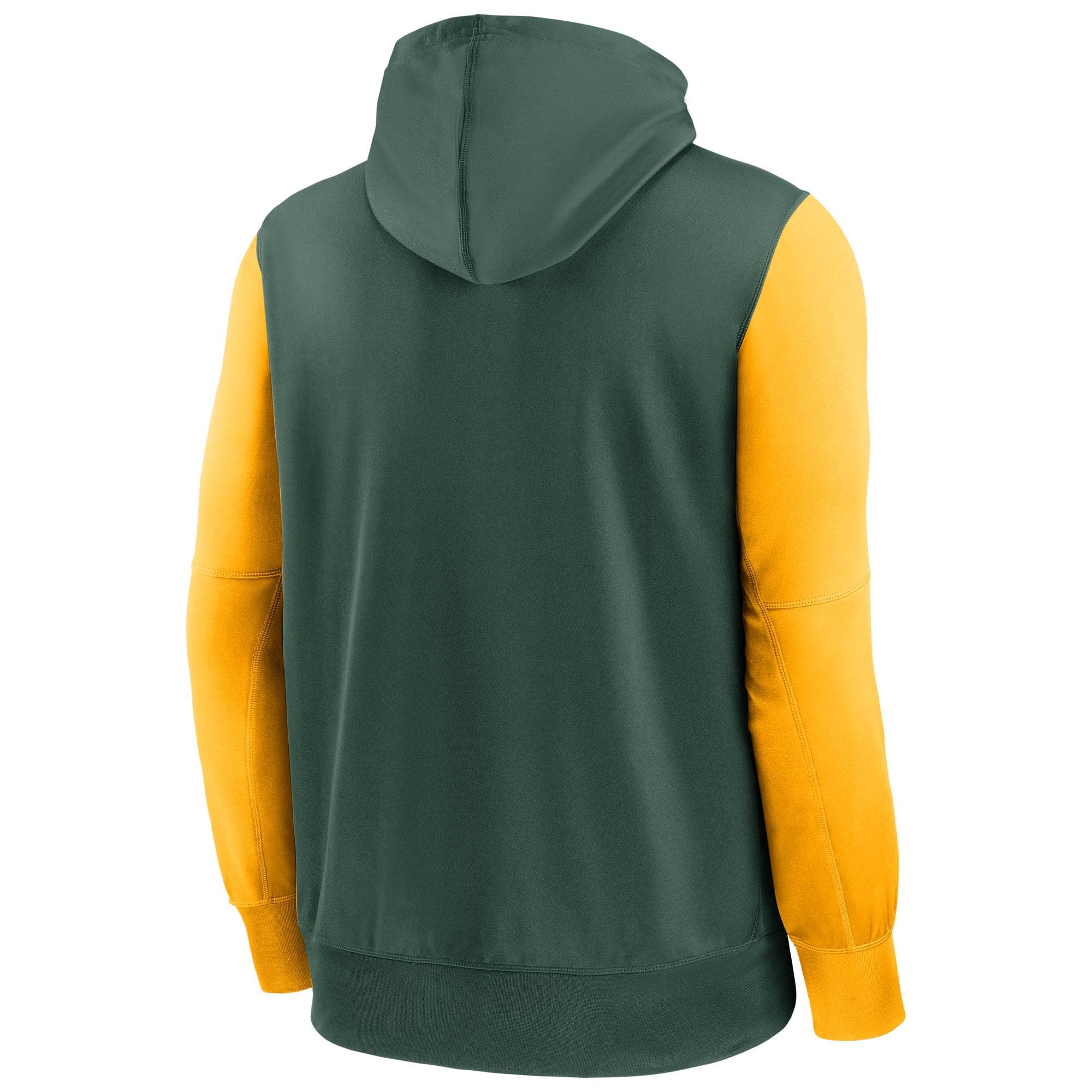 Green Bay Packers Two-Tone Nike Therma NFL Full-Zip Hoodie