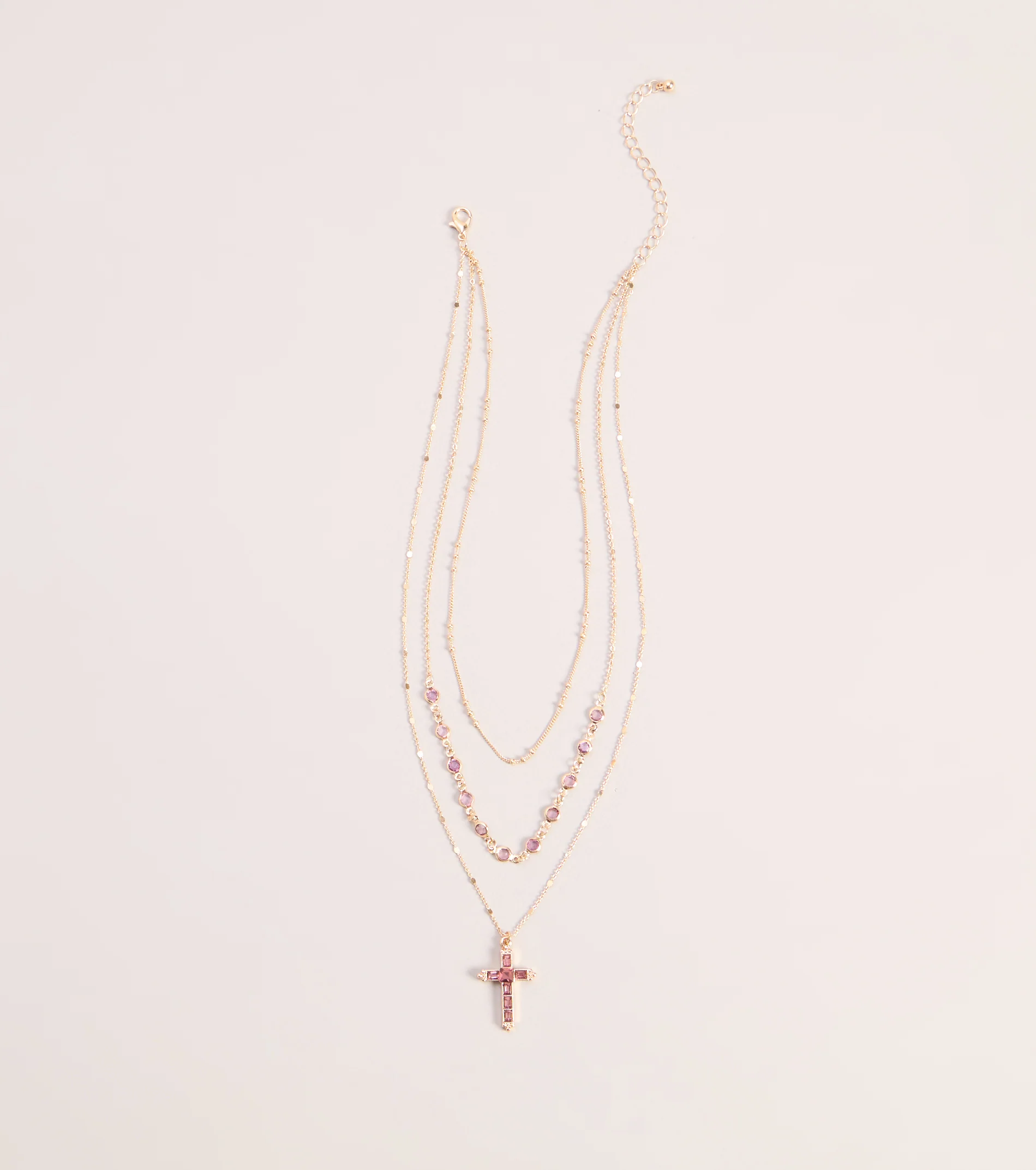 Faith In The Details Cross Necklace