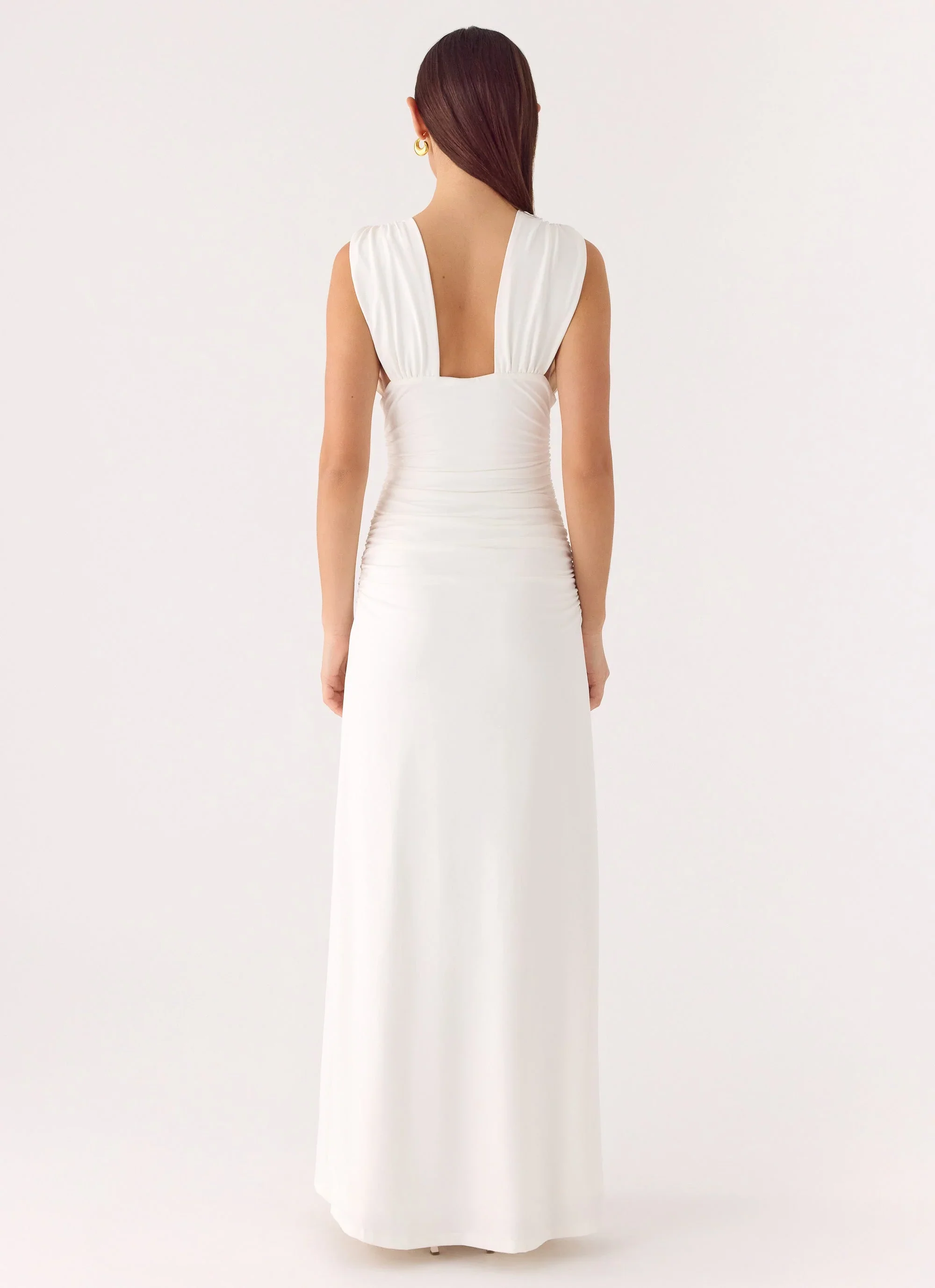 Options Maxi Dress - White