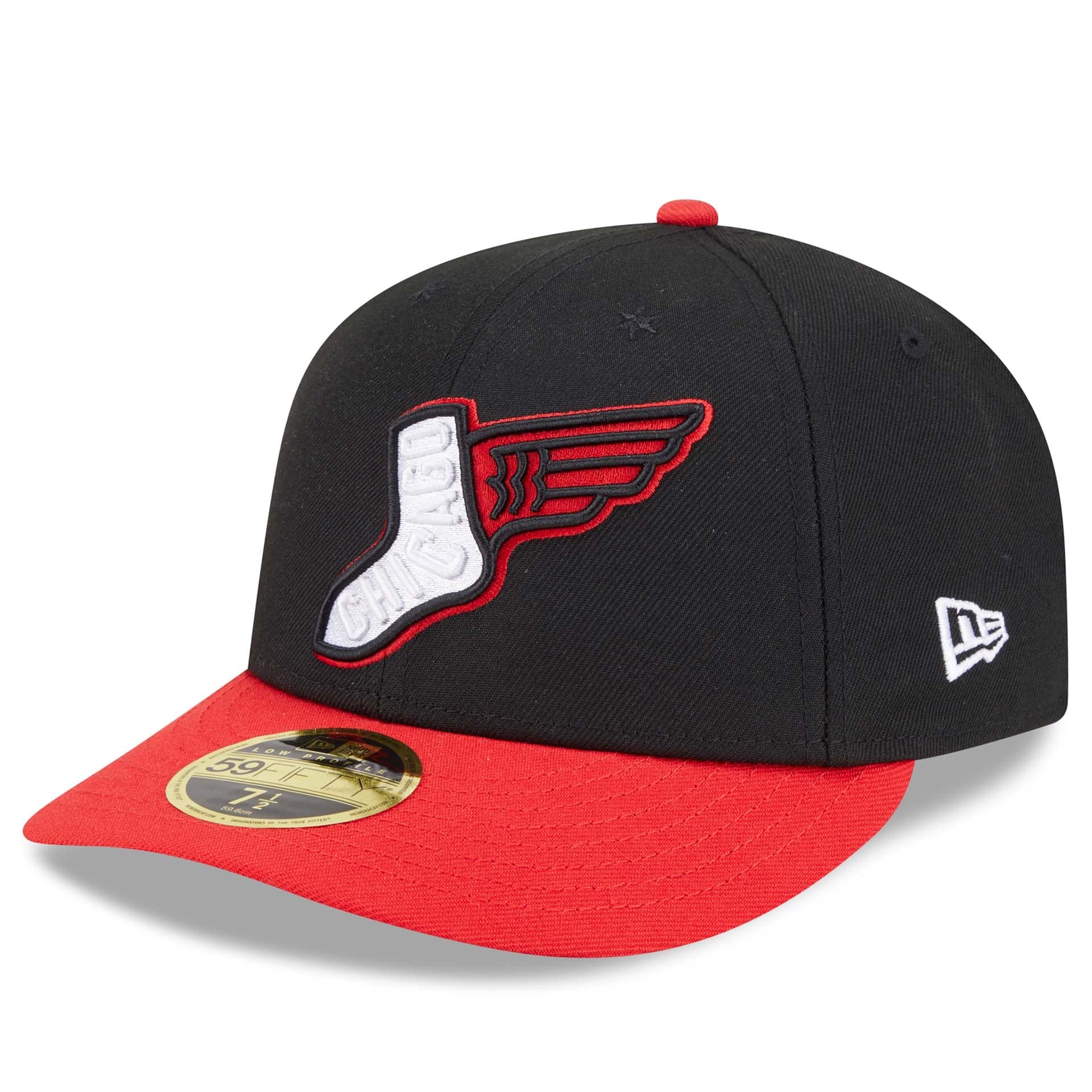 Chicago White Sox MLB Authentic City Connect Low Profile 59FIFTY Fitted ALT Cap Black