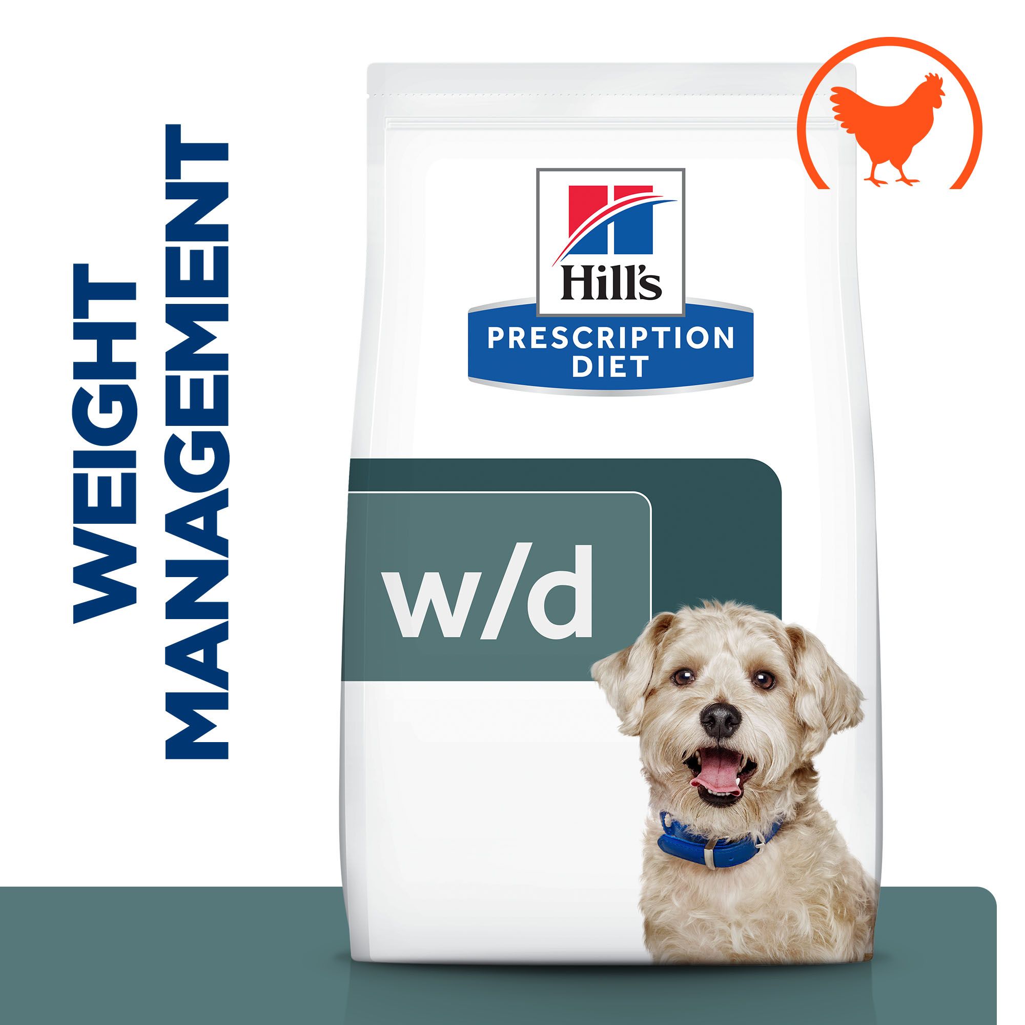 Hill's w/d Low Fat/Diabetic/Colitis - Canine - 4kg