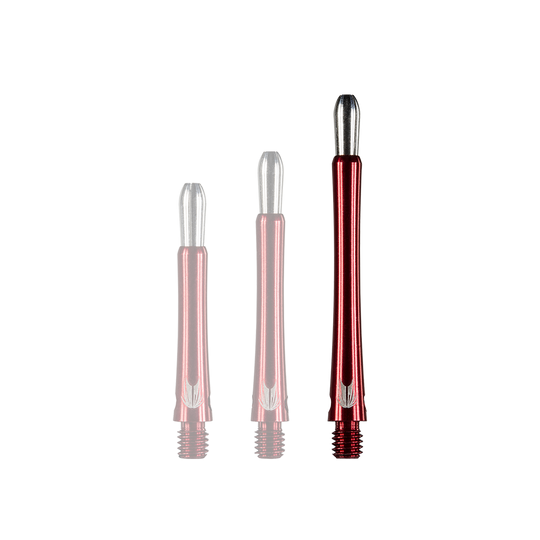 Target Grip Style Aluminium Shafts - Rot