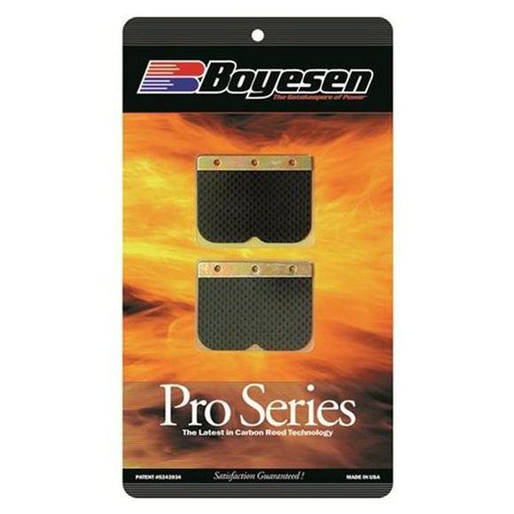 Replacement Boyesen carbon valvesKAWASAKI 250 KX 250 (KX250K) - 1994 - 1998Ref: 360148 / 1020888