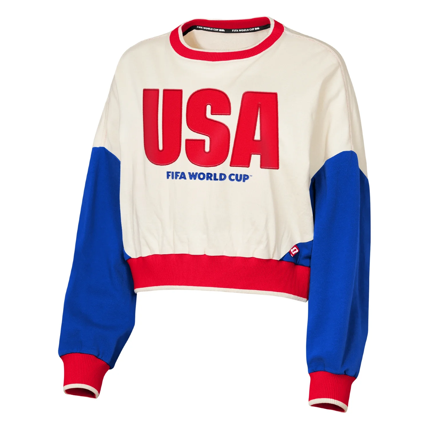 2026 Soccer Fan Collection USA Crop Sweatshirt - Women's