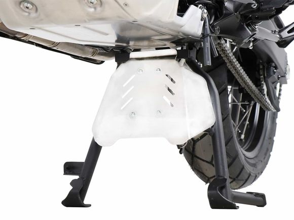 Hepco & Becker engine guard on Hepco & Becker central stand - Alu/anodised aluminum?HONDA CRF 1100L AFRICA TWIN ADVENTURE SPORTS ABS - 2020 - 2023Ref: Hbe00058A / 42179522 00 12