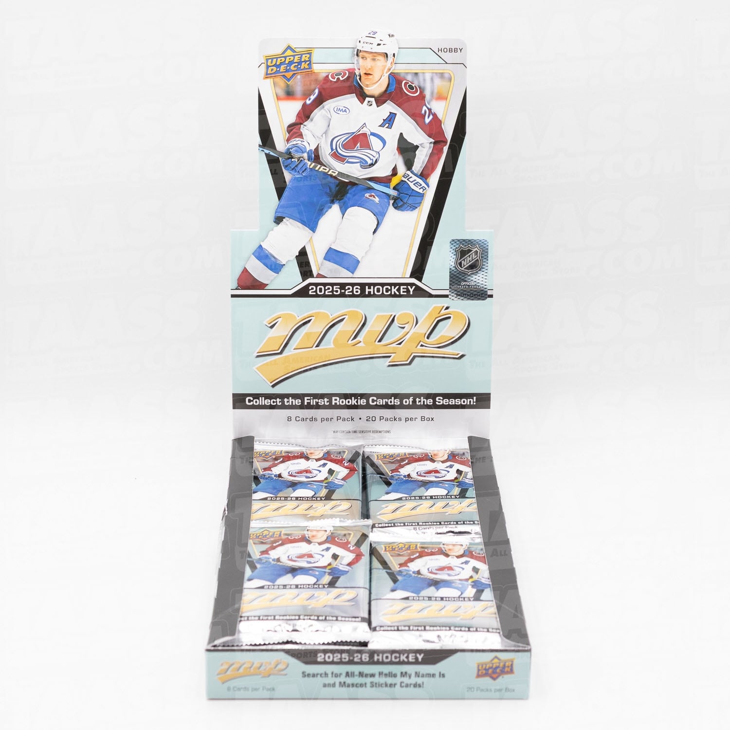 2025/26 Upper Deck MVP Hockey NHL Hobby Box