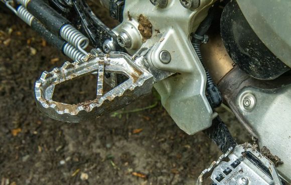 Touratech Works Footrest - SilverRef: Trt00168A / 01-045-5315-0