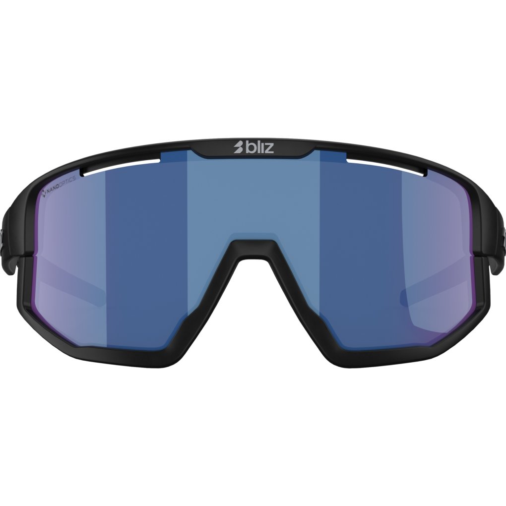 Bliz Fusion Glasses - Matt Black - Photochromic Grey/Brown Blue Multi