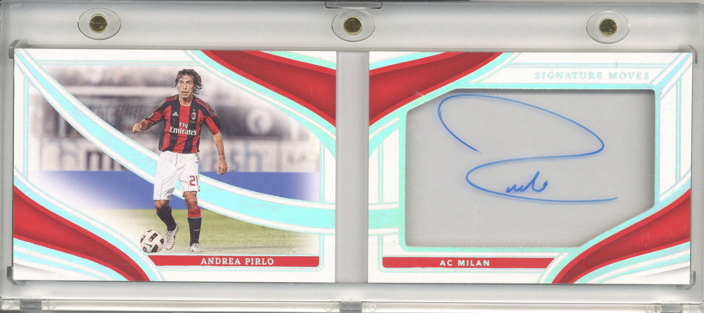 2023-24 Panini Immaculate Andrea Pirlo Booklet Autograph /99 #SMA-AP