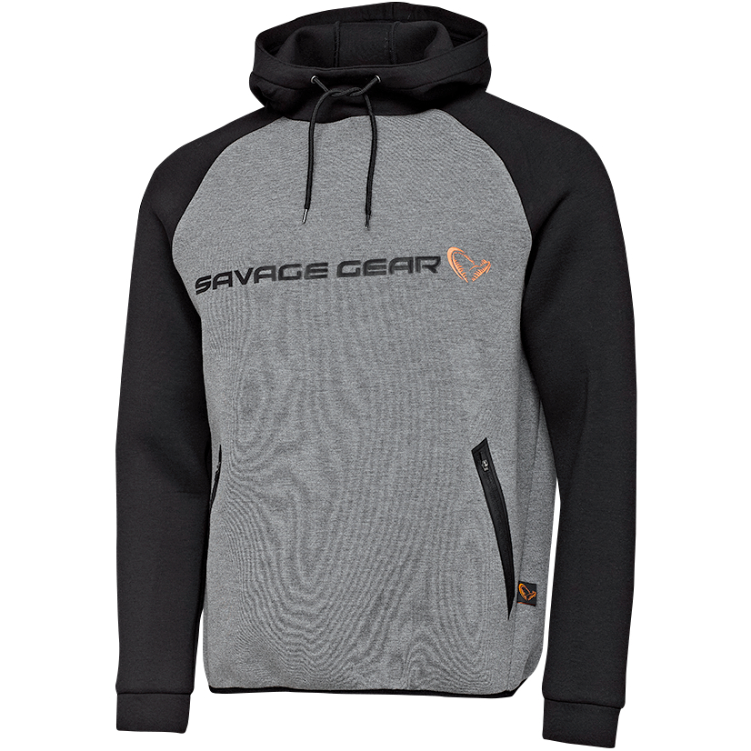 Savage Gear Tec-Foam Hoodie Men (Dark Grey Melange)