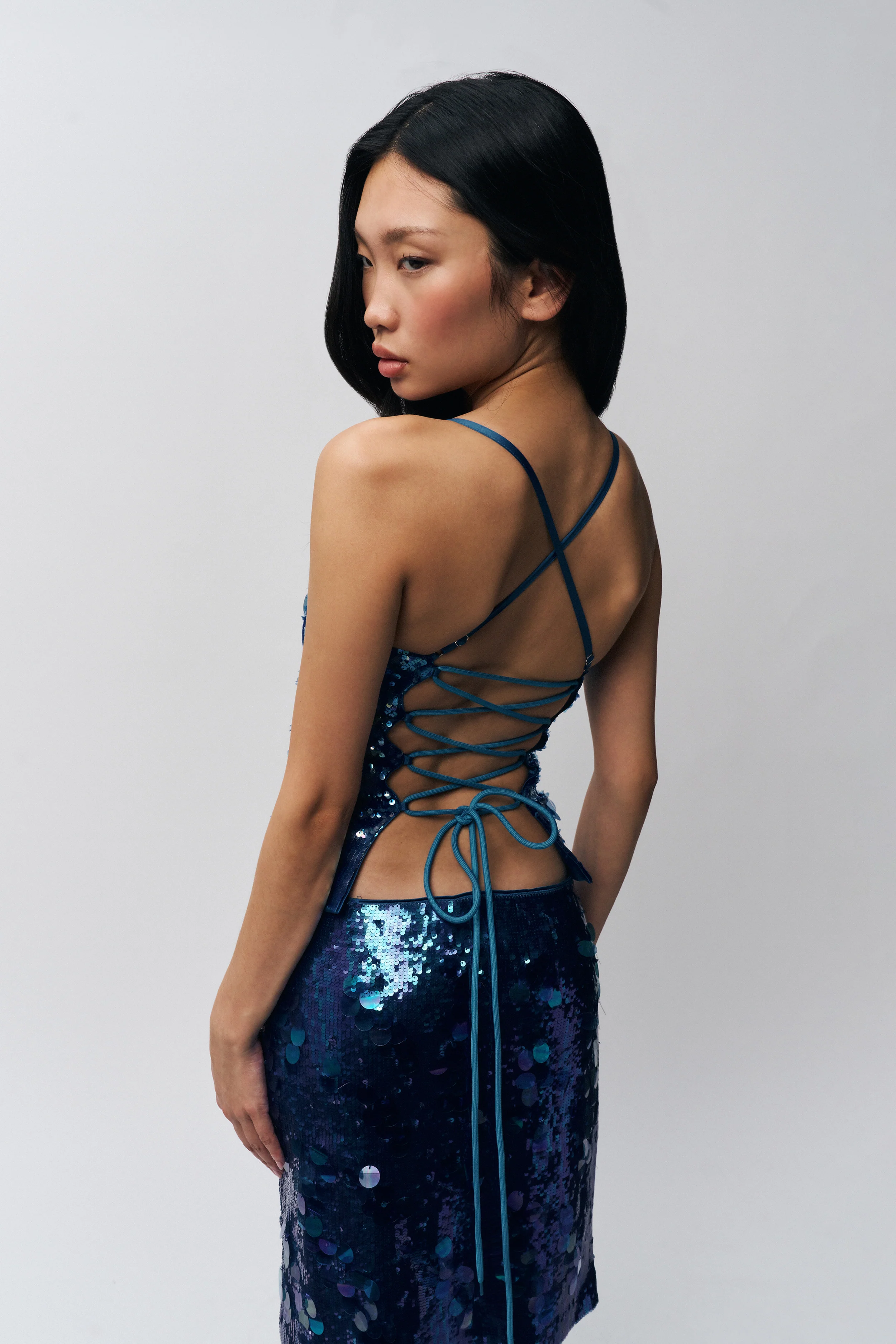 Paillette Cami Top