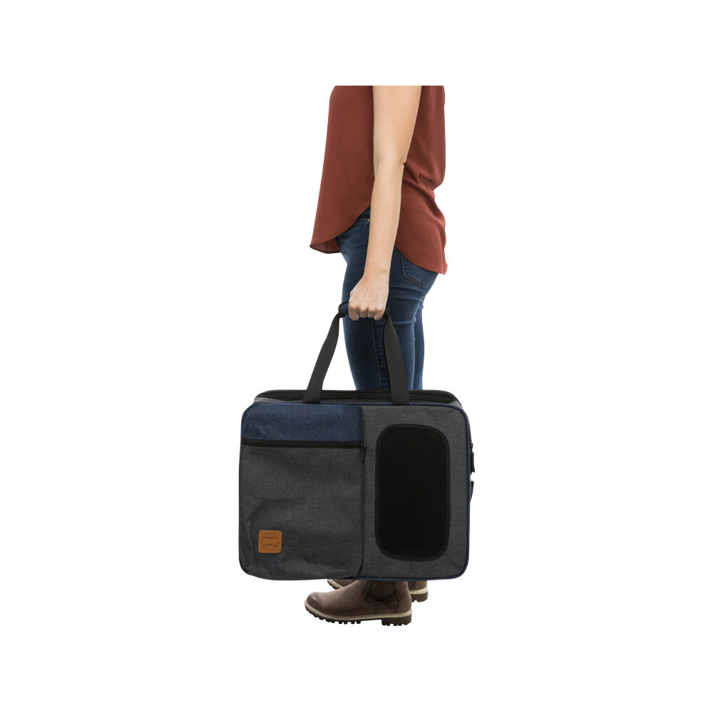 Trixie Backpack & Bag Tara 2 in 1 - Grey/Blue