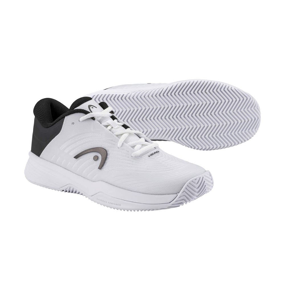 HEAD REVOLT PRO 4.5 CLAY JUNIOR WHITE/BLACK 275255