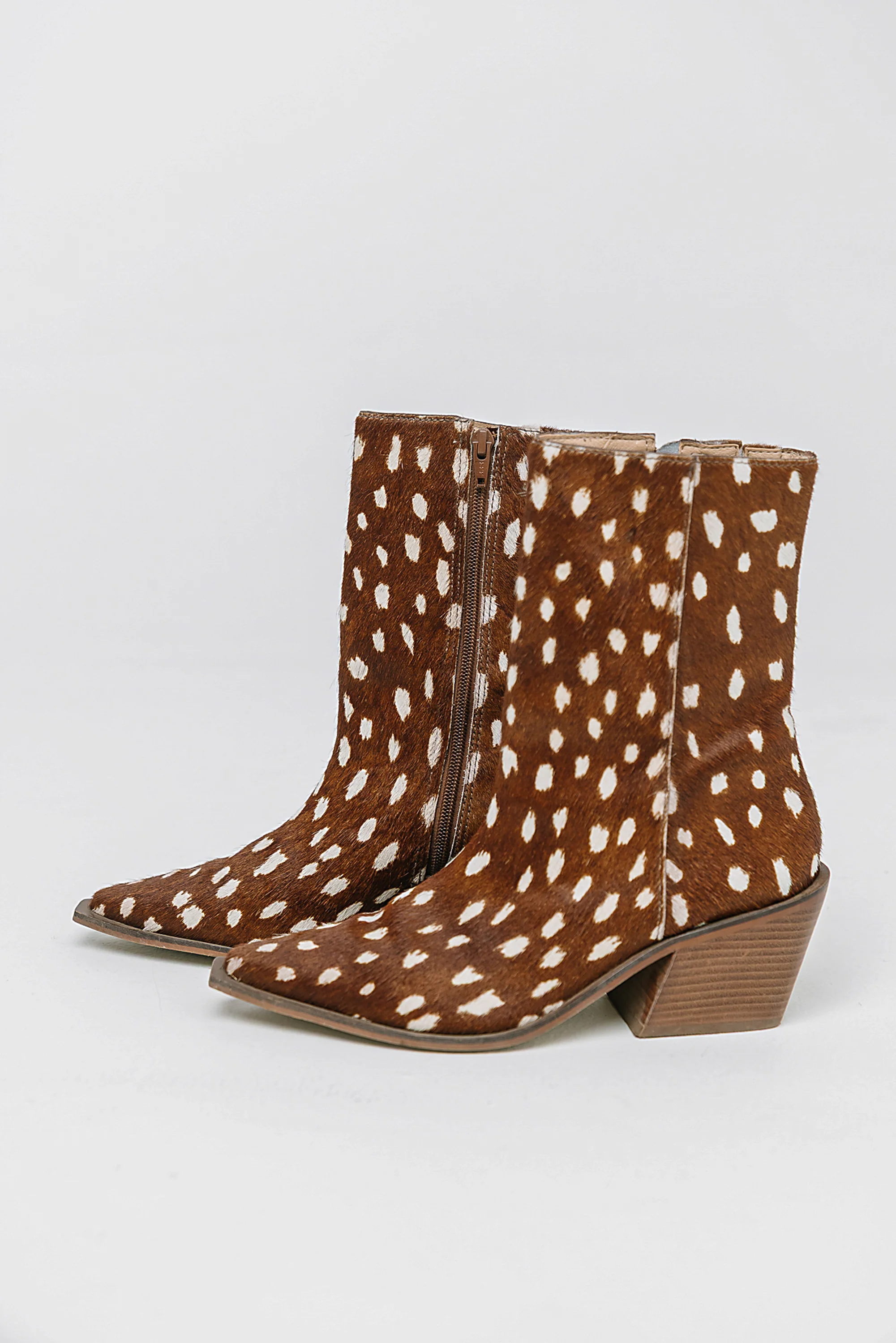 Cleo Ankle Bootie in Bambi