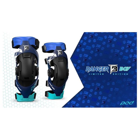 Haiden Deegan Pod K4 2.0 Orthosis 2024 - Black / BlueRef: POD0050