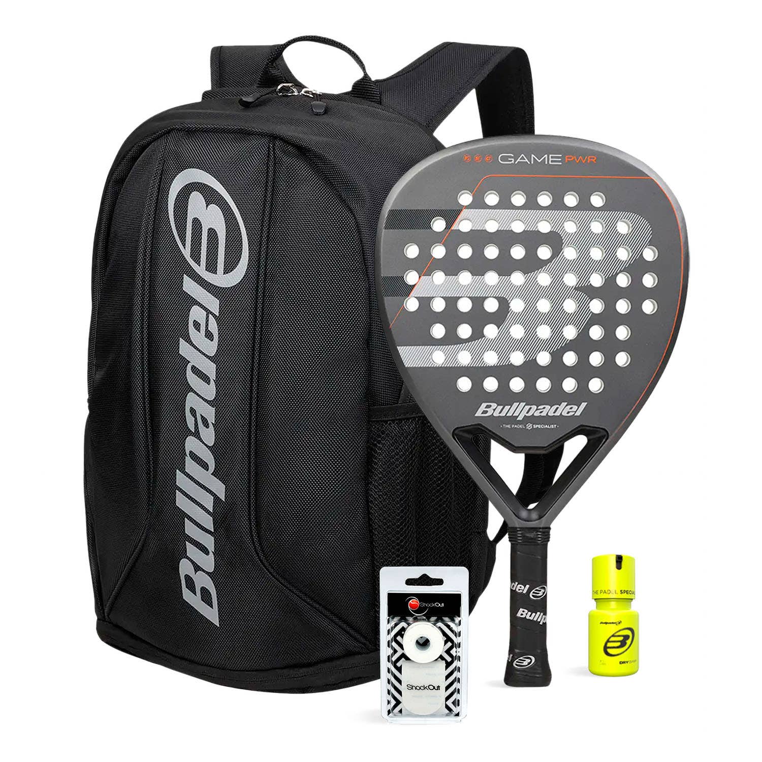 PACK BULLPDEL GAME PWR GRAY BAG AVANT 2 DRY GRIP
