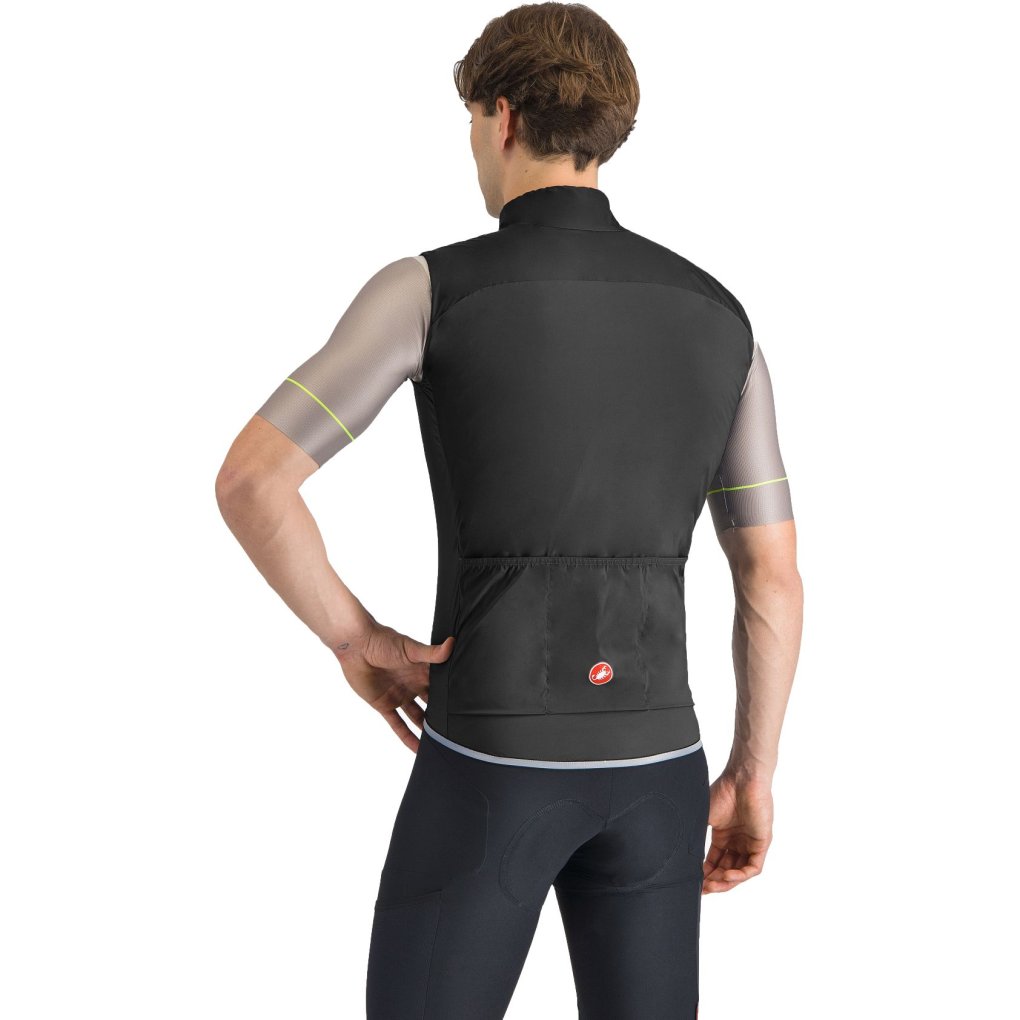 Castelli Fly Direct Vest Men - light black/dark grey 085