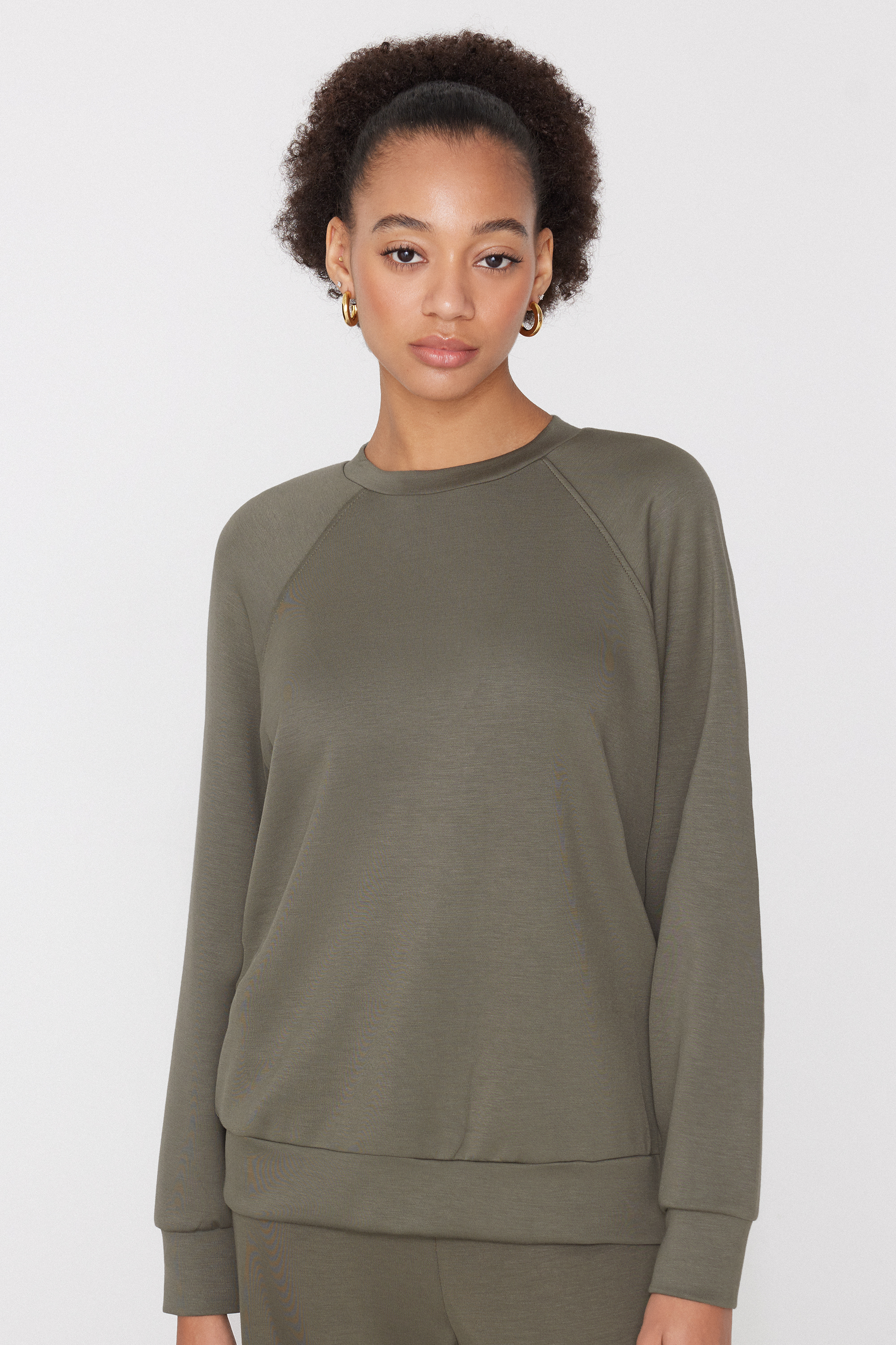 Soft Touch Round Neck Sweatshirt