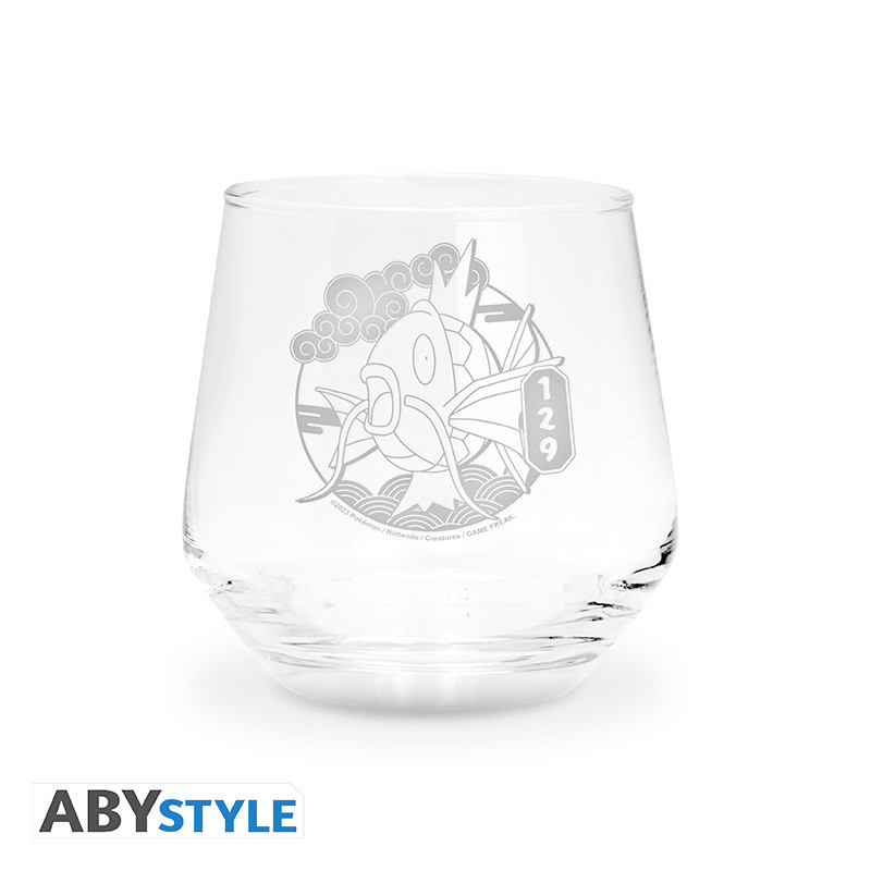 POKEMON 2 Glass Set Magikarp & Gyarados