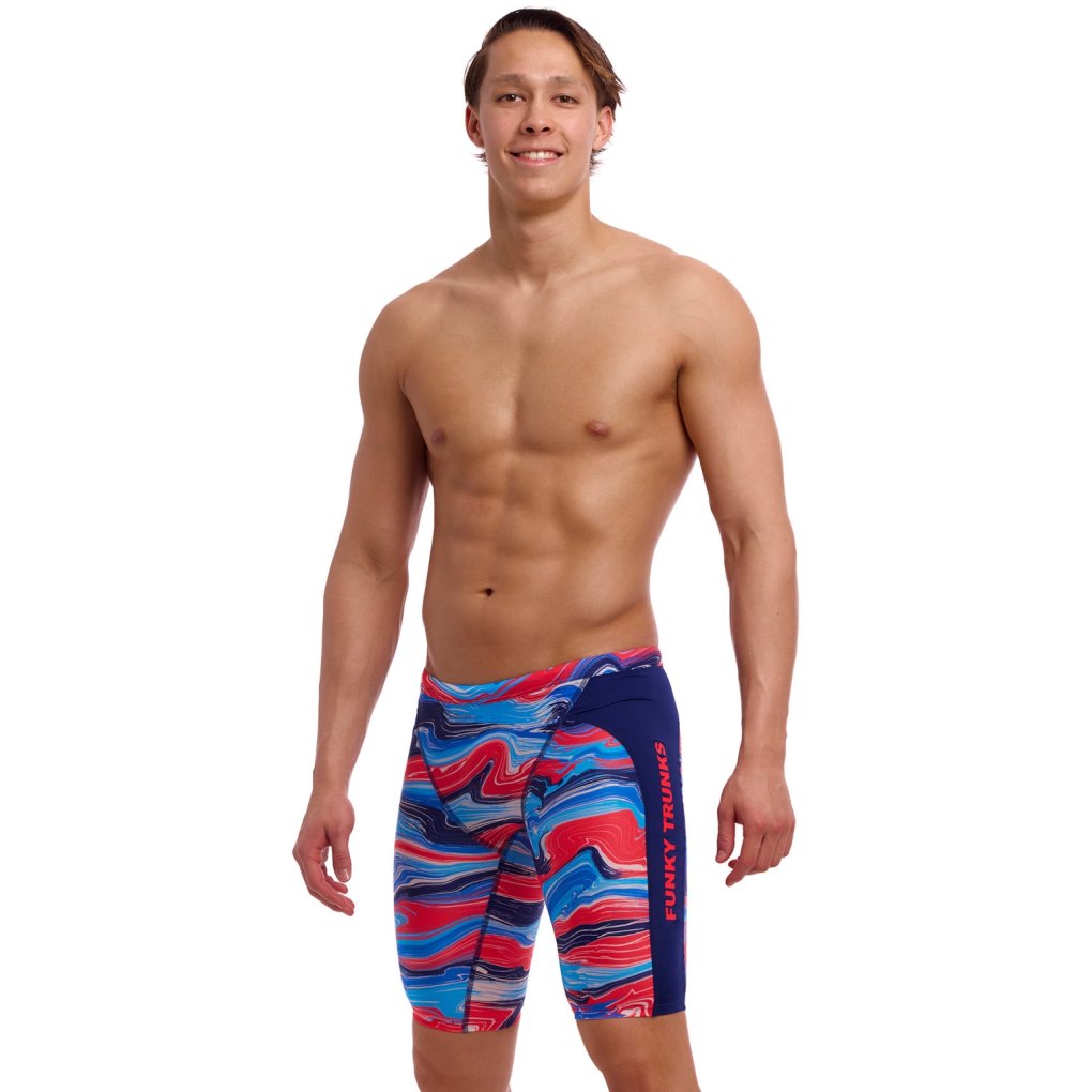 Funky Trunks Training Eco Swim Jammers Men - Wave Craze