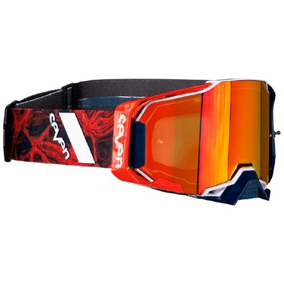 100% ARMEGA Seven Onyx cross goggles - Red Mirror Lens 2025 - Black / RedRef: CE1465 / 7MX-50005-00004