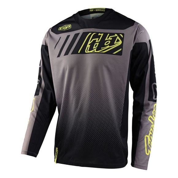 TroyLee TroyLee design GP ICON 2024 cross jersey - Black / GrayRef: TRL0947