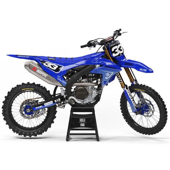 Kit déco RiderUnik TALK - BleuYAMAHA 80 PW 80 - 1986 - 1991 - 2014Ref : RU3087 / YA-TALK-2