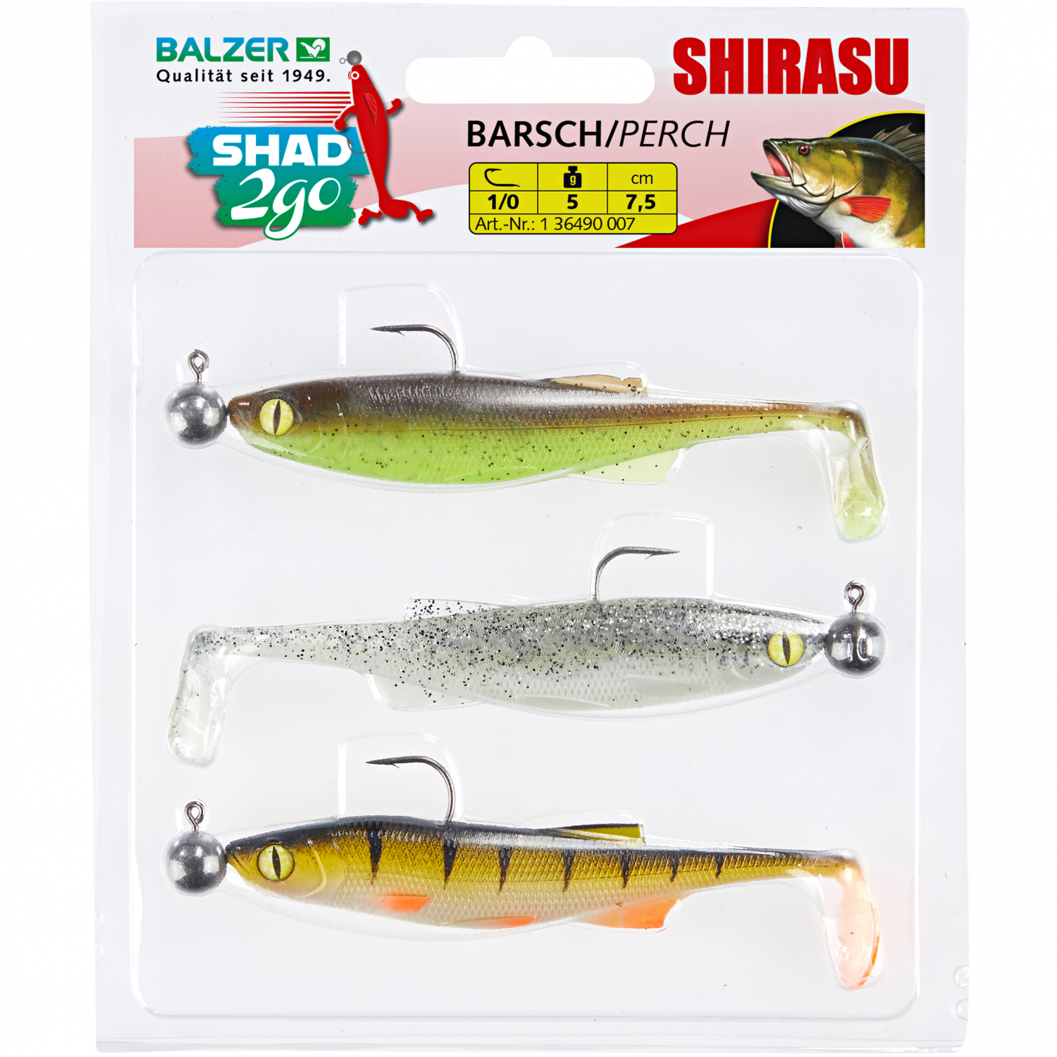 Shirasu Shad 2Go target fish