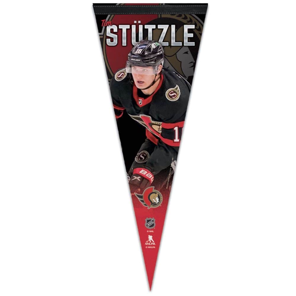 Tim Stützle Ottawa Senators WinCraft Premium NHL Pennant