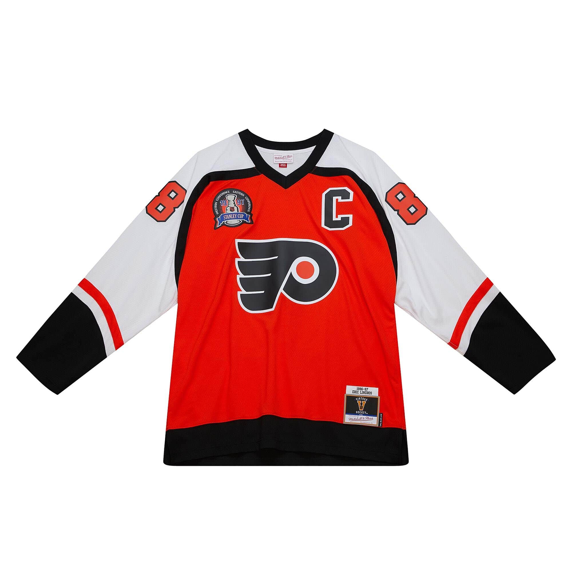 Eric Lindros #88 Philadelphia Flyers 1996-97 Mitchell & Ness NHL Jersey