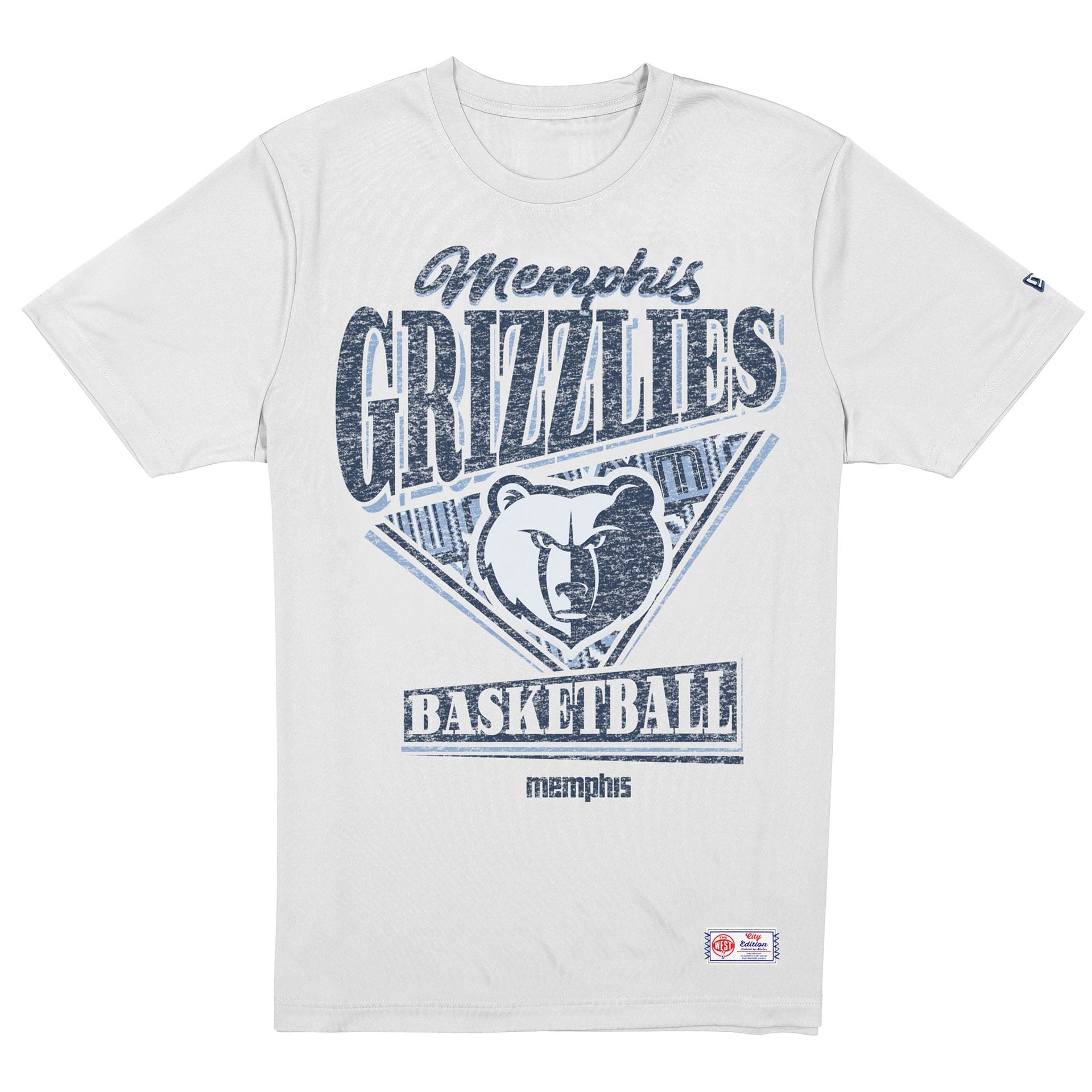 Memphis Grizzlies 2025-26 City Edition NBA T-Shirt White