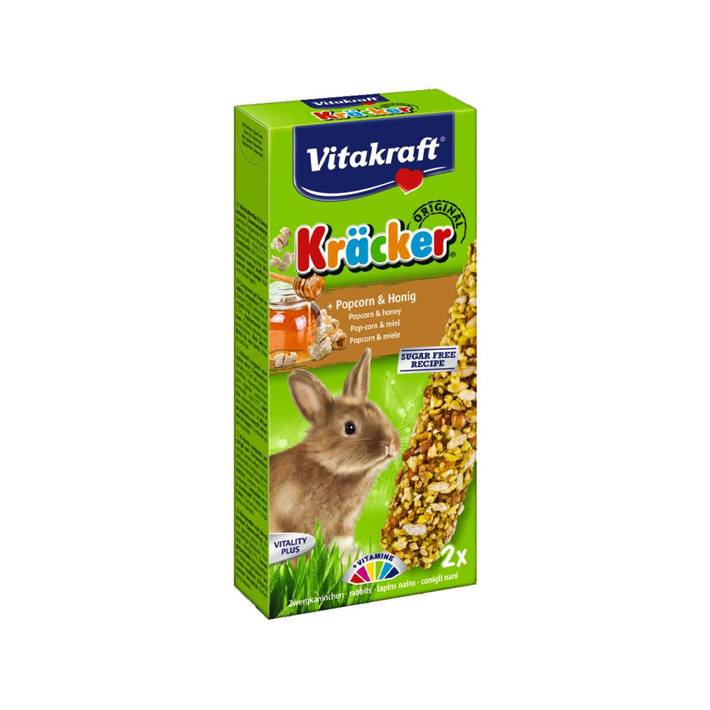 Vitakraft Dwarf Rabbit Cracker Corn - 2 pieces