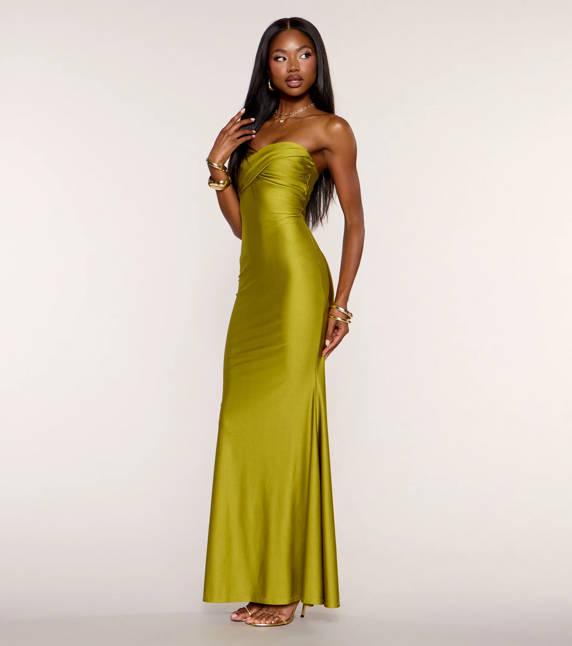 Adley Strapless Mermaid Dress